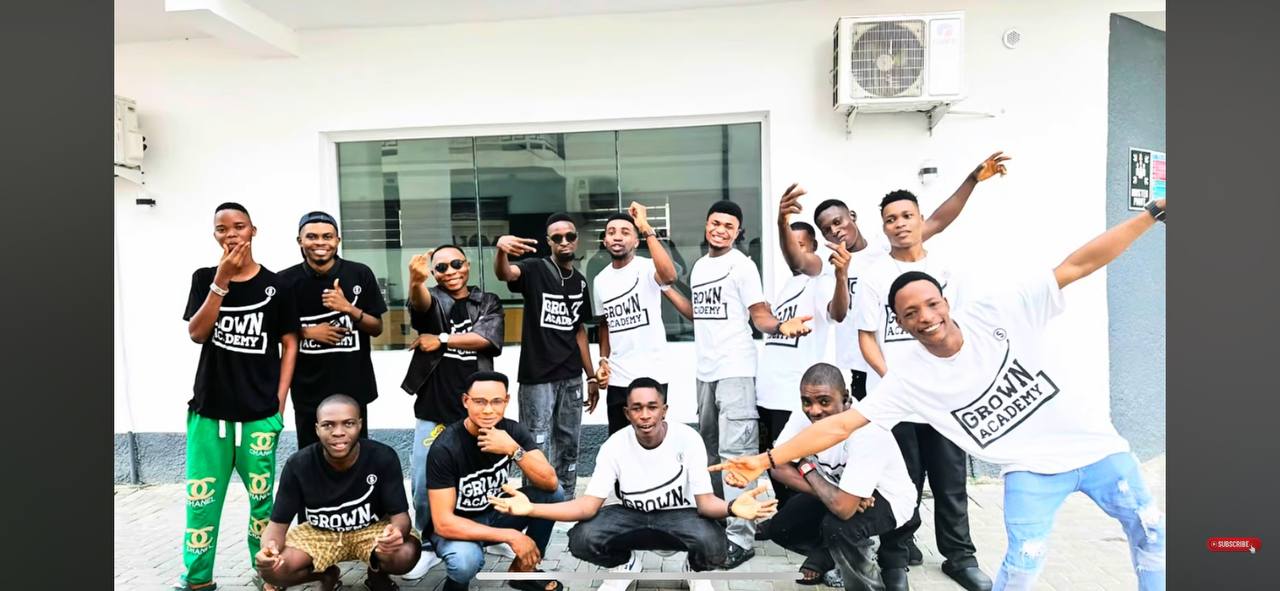 Grown Academy students
